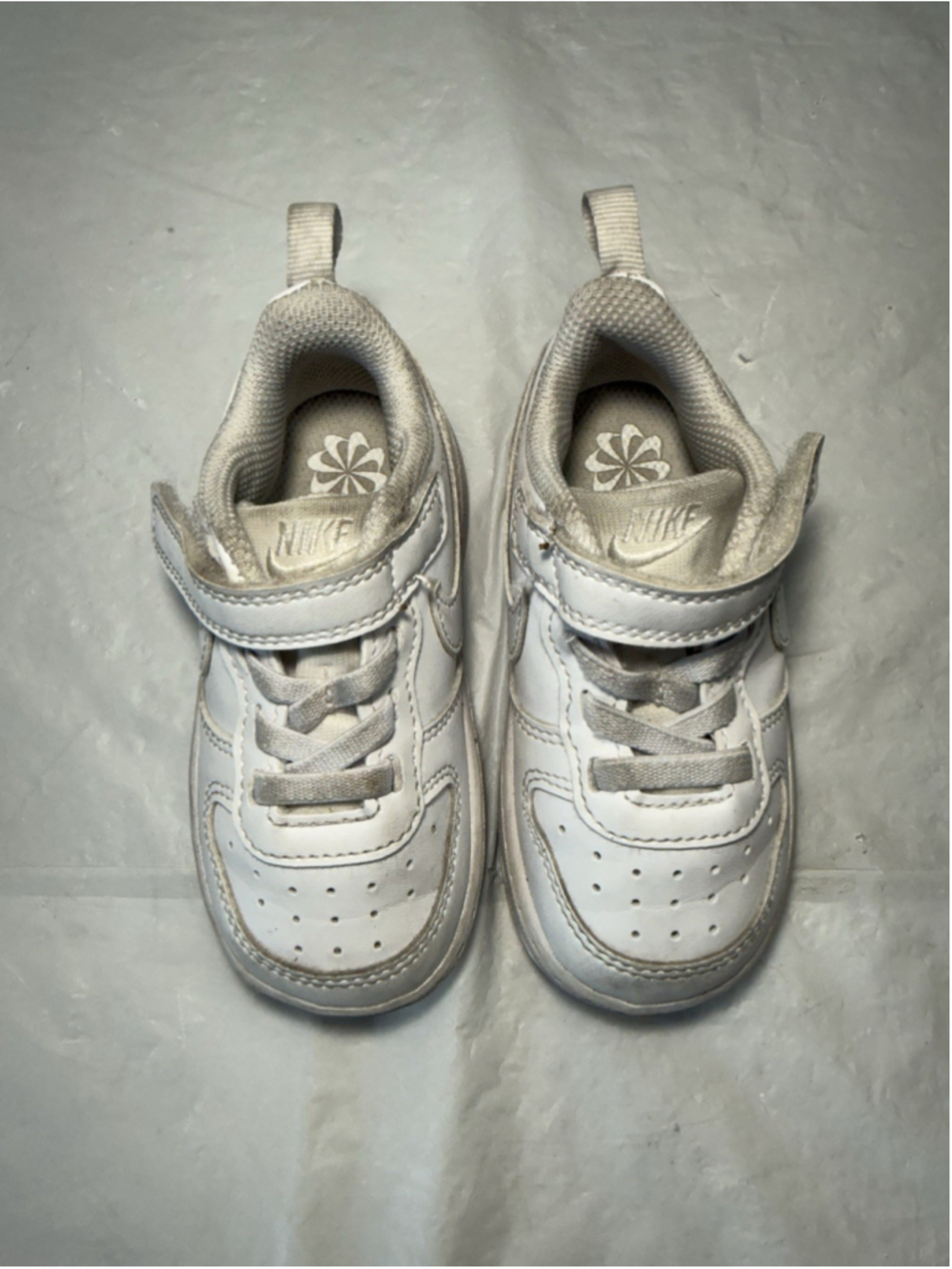 Nike Court Borough Recraft Toddler Sz 6C Sneakers White DV5458-106
